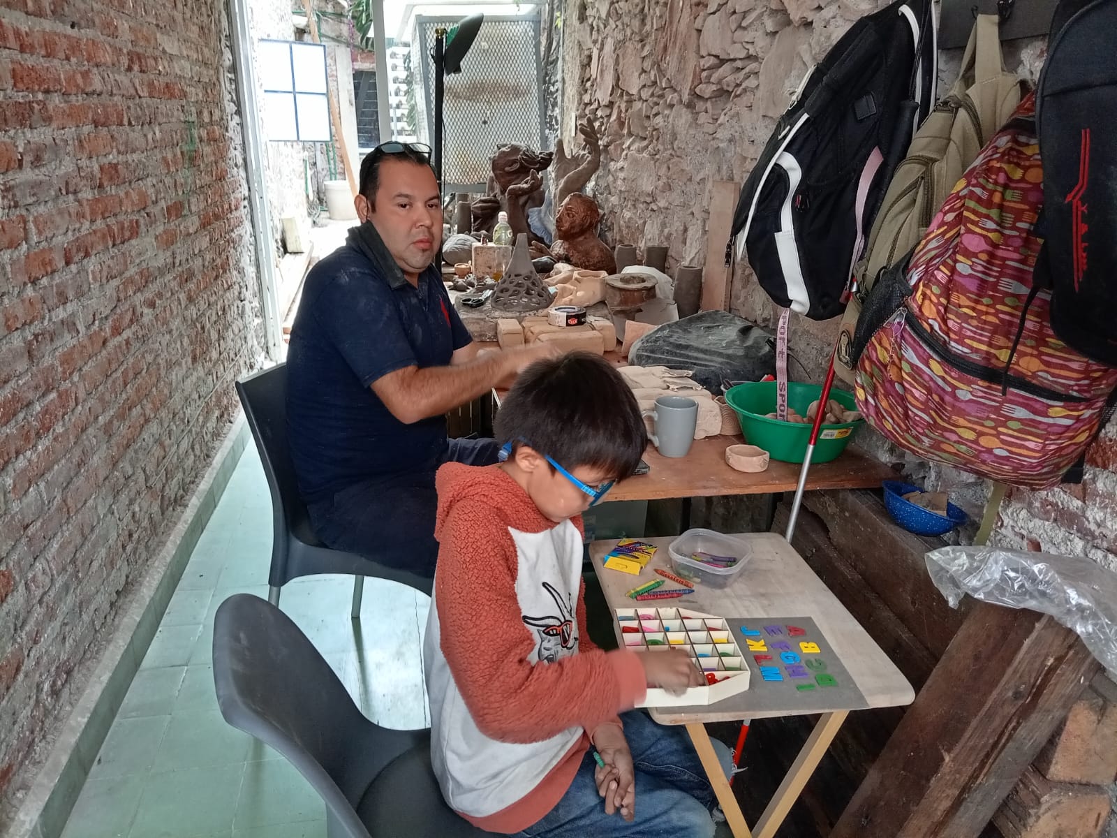 Obra 7 del taller de barro