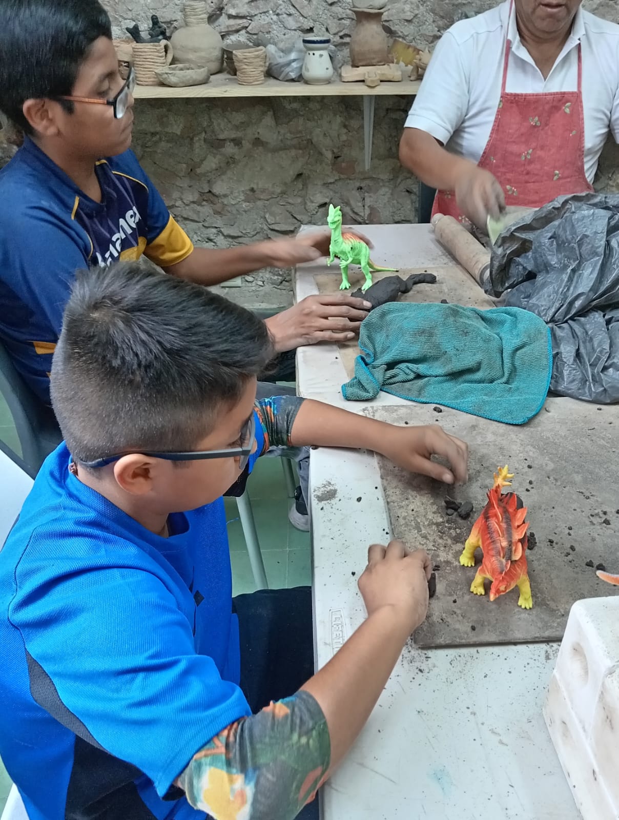 Obra 1 del taller de barro