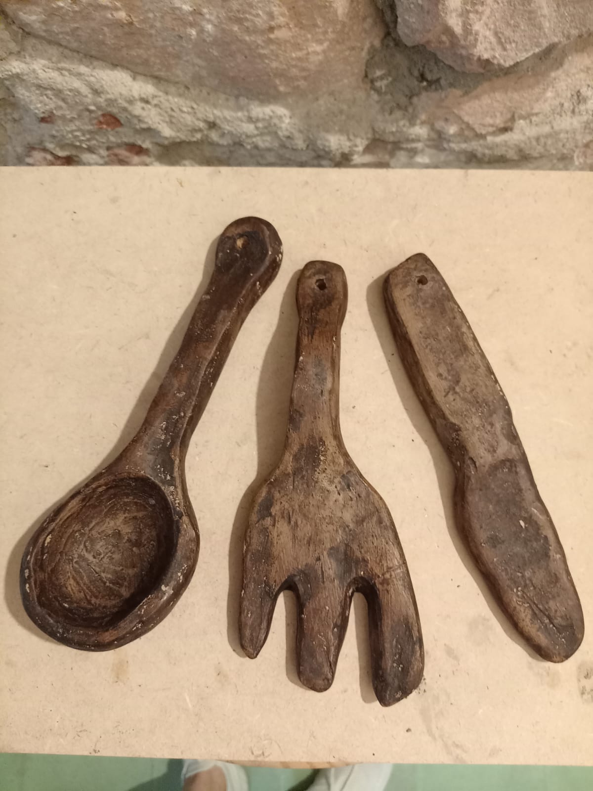 Conjunto de piezas terminadas